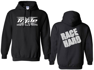 TXR RACE HARD BLACK HOODIE